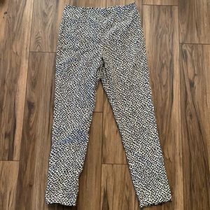 Who What Wear black white stretchy skinny pants